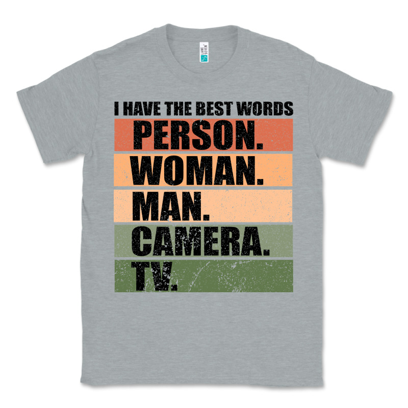 Person Woman Man Camera Tv Classic Tee by Bettercallsaul | Teevron