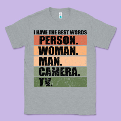 Person Woman Man Camera Tv Classic Tee Designed By Bettercallsaul