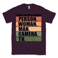 Plum Person Woman Man Camera Tv Classic Tee - Bettercallsaul