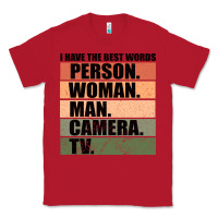 Red Person Woman Man Camera Tv Classic Tee - Bettercallsaul