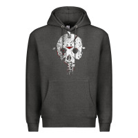 Charcoal Heather punish campers Premium Hoodie - tuanDangUi