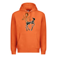 Carrot zebra in america doodle Premium Hoodie - tuanDangUi