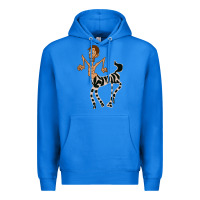True Royal zebra in america doodle Premium Hoodie - tuanDangUi