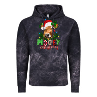 Cloud Black Mooey Christmas Vintage Hoodie - texasbilliewilder