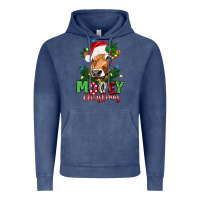 Vintage Denim Mooey Christmas Vintage Hoodie - texasbilliewilder