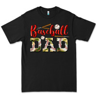 Black baseball dad Premium Tee - BundleAndBundleShop