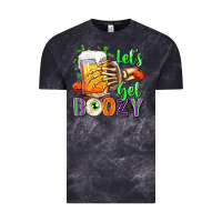 Cloud Black Lets Get Boozy Vintage Tee - texasbilliewilder