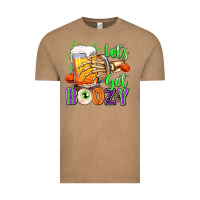 Vintage Coffee Lets Get Boozy Vintage Tee - texasbilliewilder