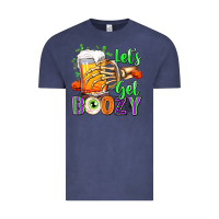 Vintage Denim Lets Get Boozy Vintage Tee - texasbilliewilder