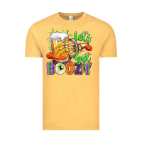 Vintage Mustard Lets Get Boozy Vintage Tee - texasbilliewilder