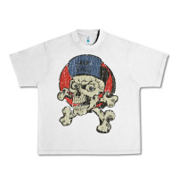 Lunar Rock skate rags skull & crossbones Urban Heavy Tee - tuanDangUi