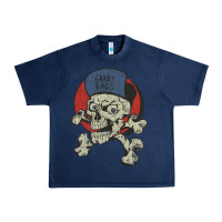 Navy skate rags skull & crossbones Urban Heavy Tee - tuanDangUi