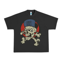 Pigment Black skate rags skull & crossbones Urban Heavy Tee - tuanDangUi