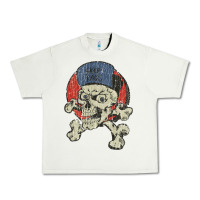 Pistachio skate rags skull & crossbones Urban Heavy Tee - tuanDangUi
