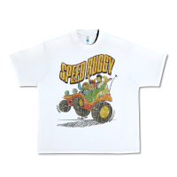 White speed buggy Urban Heavy Tee - tuanDangUi