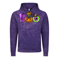 Cloud Purple Boo Halloween Vintage Hoodie - NancyCooperArtShop