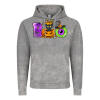 Cloud Rock Boo Halloween Vintage Hoodie - NancyCooperArtShop