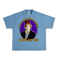 Pebble Blue good day sir  wonka Urban Heavy Tee - tuanDangUi
