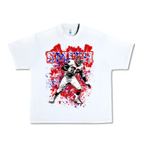 White bruce smith Urban Heavy Tee - tuanDangUi