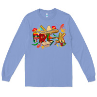 Colony Blue cinco de mayo pre k Long Sleeve Tee - CowGirlArtShop