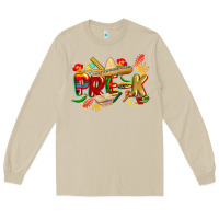 Mushroom cinco de mayo pre k Long Sleeve Tee - CowGirlArtShop