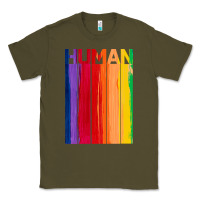 Army Green Human Classic Tee - Bettercallsaul
