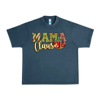 Midnight Navy mama claus Urban Heavy Tee - JahusDesignShop