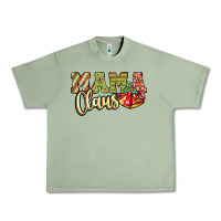 Oil Green mama claus Urban Heavy Tee - JahusDesignShop