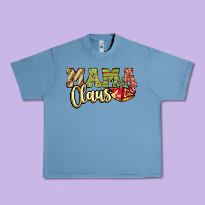 Mama Claus Urban Heavy Tee Designed By Jahusdesignshop