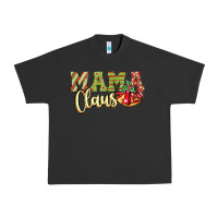 Pigment Black mama claus Urban Heavy Tee - JahusDesignShop