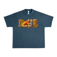 Midnight Navy Love with Turkey Urban Heavy Tee - texasbilliewilder