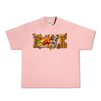 Salmon Love with Turkey Urban Heavy Tee - texasbilliewilder