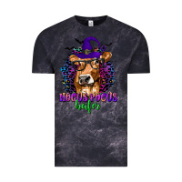 Cloud Black Hocus Pocus Heifer with Cow and Halloween Vintage Tee - texasbilliewilder