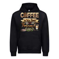 Black coffee is my best friend Urban Hoodie - BarkalooDesign