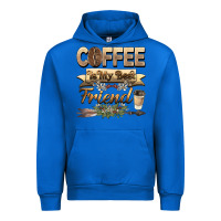 Cobalt coffee is my best friend Urban Hoodie - BarkalooDesign