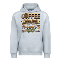 Heather Grey coffee is my best friend Urban Hoodie - BarkalooDesign