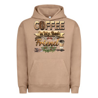 Pigment Burro coffee is my best friend Urban Hoodie - BarkalooDesign