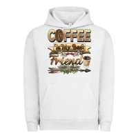 Pigment Lunar Rock coffee is my best friend Urban Hoodie - BarkalooDesign