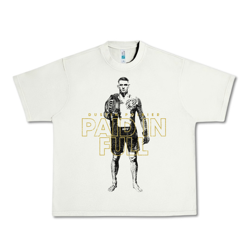 Paid In Full   Dustin Poirier (variant) Urban Heavy Tee by tuanDangUi | Teevron
