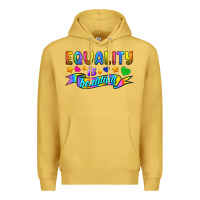 Antique Gold Equality Is Beautiful Premium Hoodie - BundleAndBundleShop