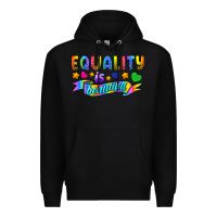Black Equality Is Beautiful Premium Hoodie - BundleAndBundleShop