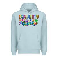 Blue Mist Equality Is Beautiful Premium Hoodie - BundleAndBundleShop