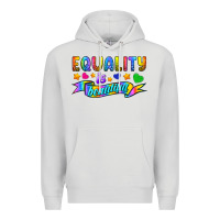 Dove Grey Equality Is Beautiful Premium Hoodie - BundleAndBundleShop