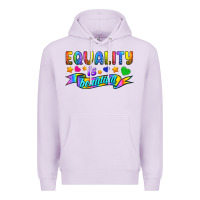 Lilac Equality Is Beautiful Premium Hoodie - BundleAndBundleShop