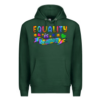 Sports Green Equality Is Beautiful Premium Hoodie - BundleAndBundleShop