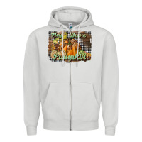 Dove Grey hey there pumpkin Zipper Hoodie - BundleAndBundleShop