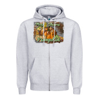 Heather Grey hey there pumpkin Zipper Hoodie - BundleAndBundleShop