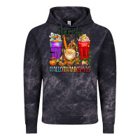 Cloud Black hallothanksmas teacher Vintage Hoodie - texasbilliewilder