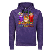 Cloud Purple hallothanksmas teacher Vintage Hoodie - texasbilliewilder