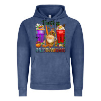 Vintage Denim hallothanksmas teacher Vintage Hoodie - texasbilliewilder